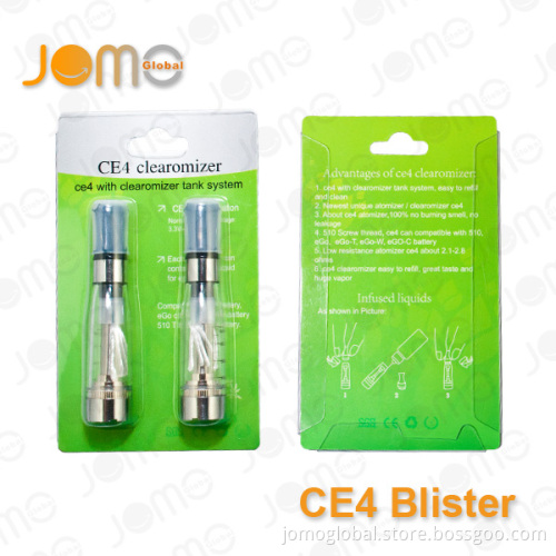 E Cigarette Double Blister CE4+V2 Card Package (EGO CE4)